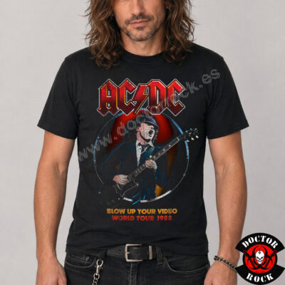 Camiseta AC/DC 1988 World Tour