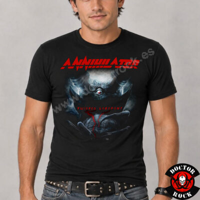 Camiseta Annihilator Twisted Lobotomy