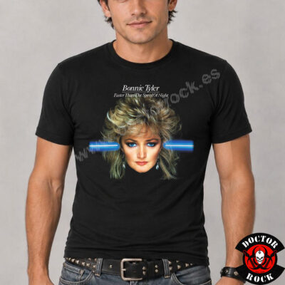 Camiseta Bonnie Tyler Faster Than The Speed Of Night