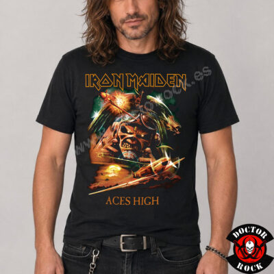 Camiseta Iron Maiden Aces High 2026
