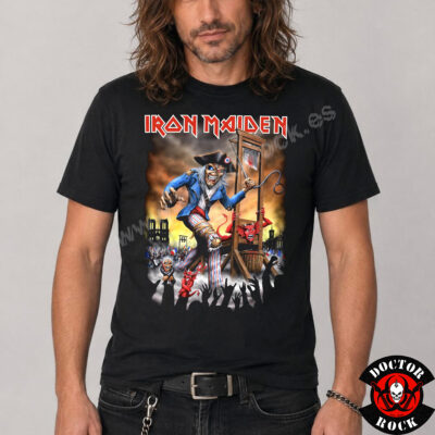 Camiseta Iron Maiden France 2026