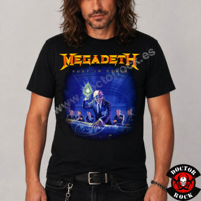 Camiseta Megadeth Rust In Peace