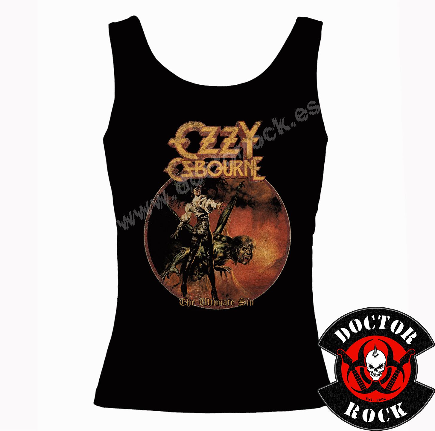 Camiseta Ozzy Osbourne Ultimate Sin Vintage Tirantes - Imagen 2