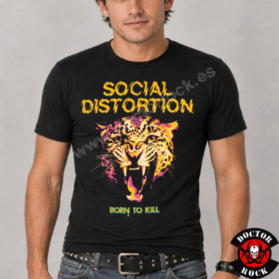 Camiseta Social Distortion Born To Kill