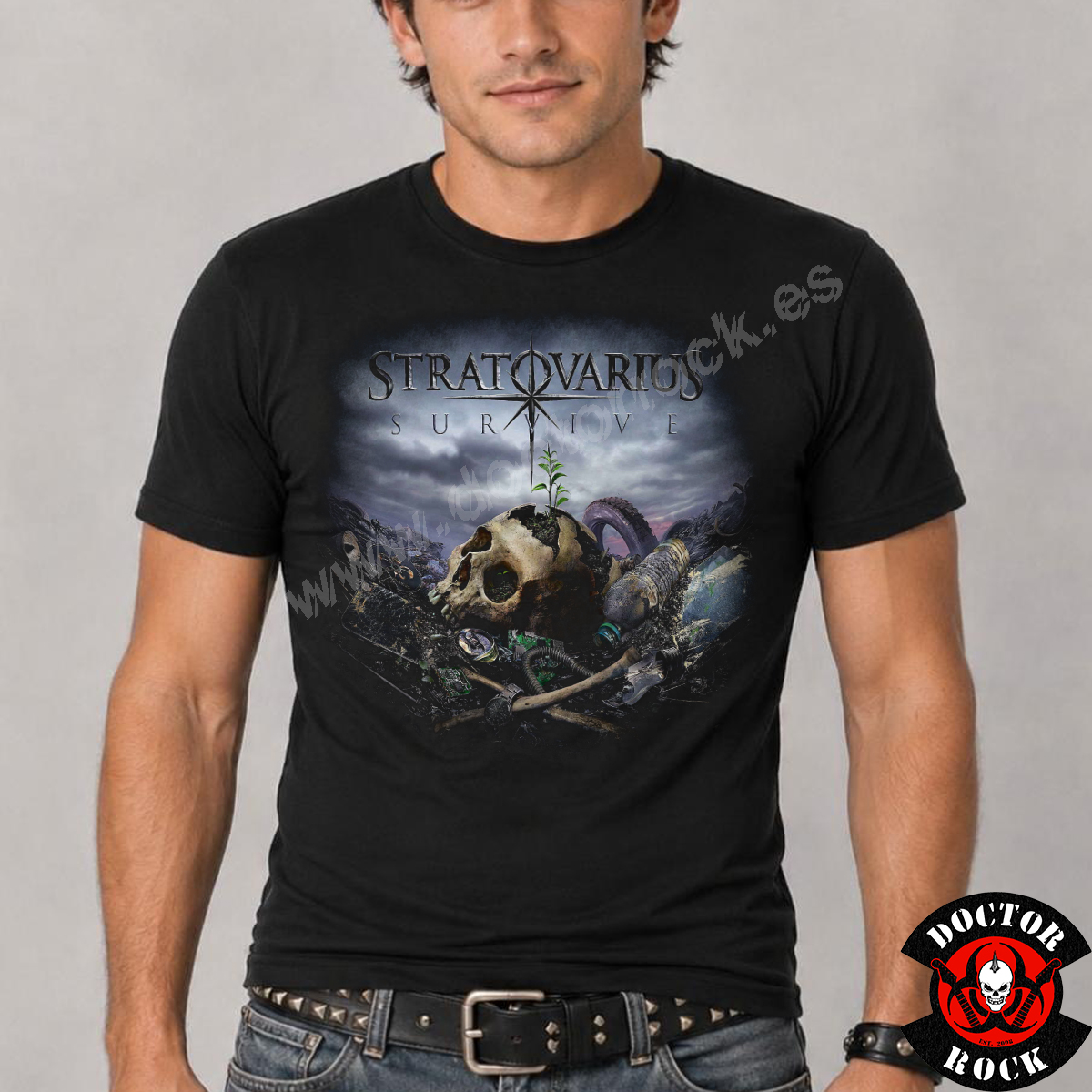 Camiseta Stratovarius Survive