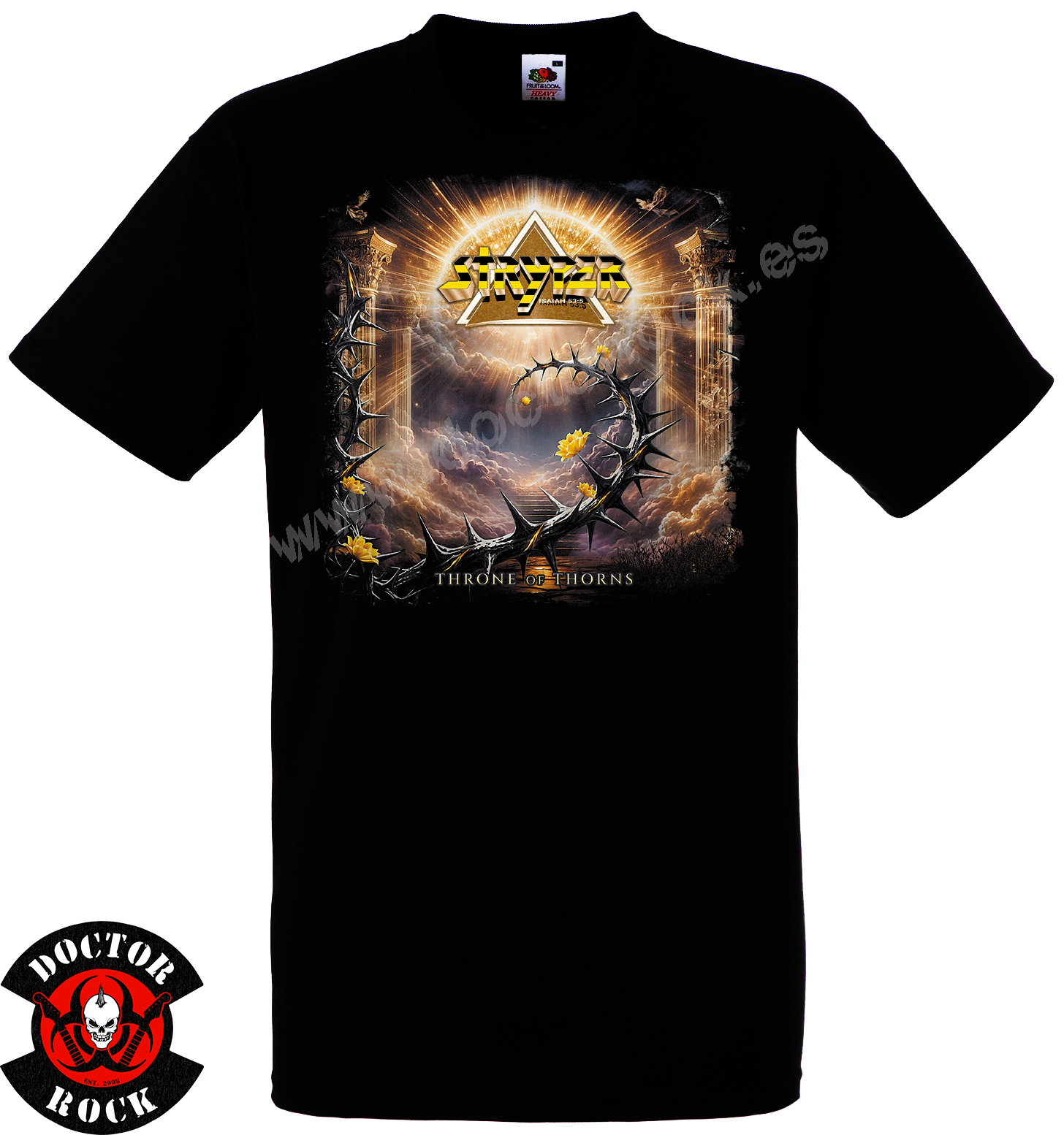 Camiseta Stryper Throne Of Thorns - Imagen 2