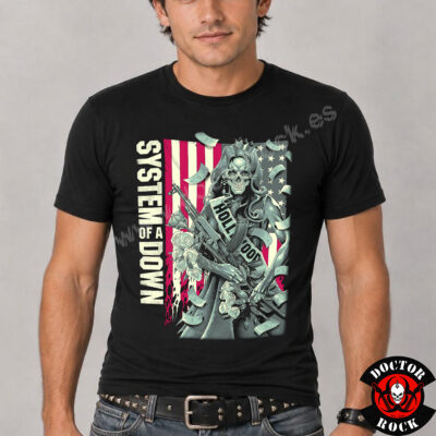 Camiseta System Of A Down Hollywood