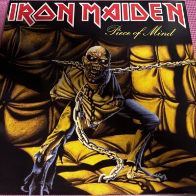 Iron Maiden Piece of Mind disco de vinilo