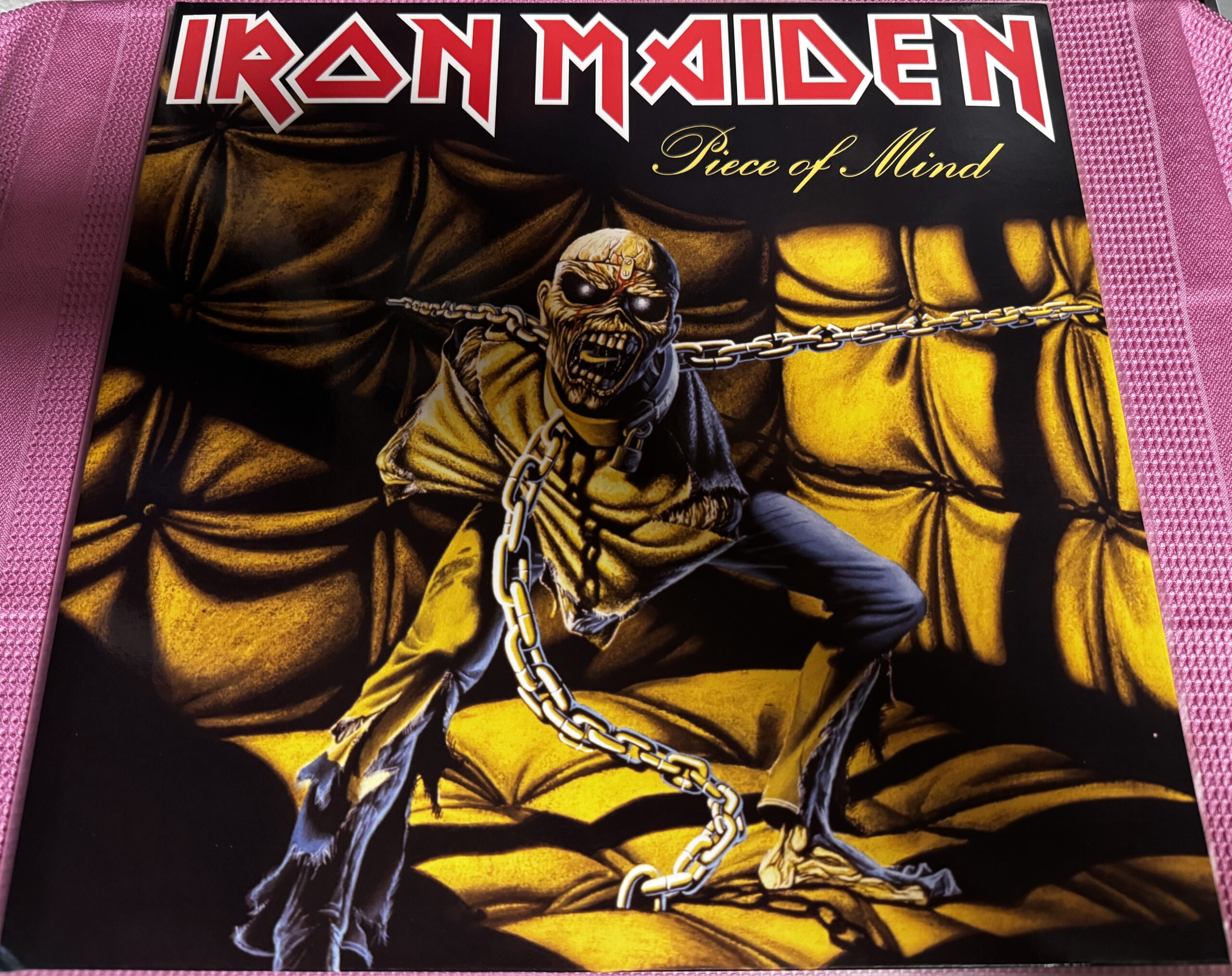 Iron Maiden Piece of Mind disco de vinilo
