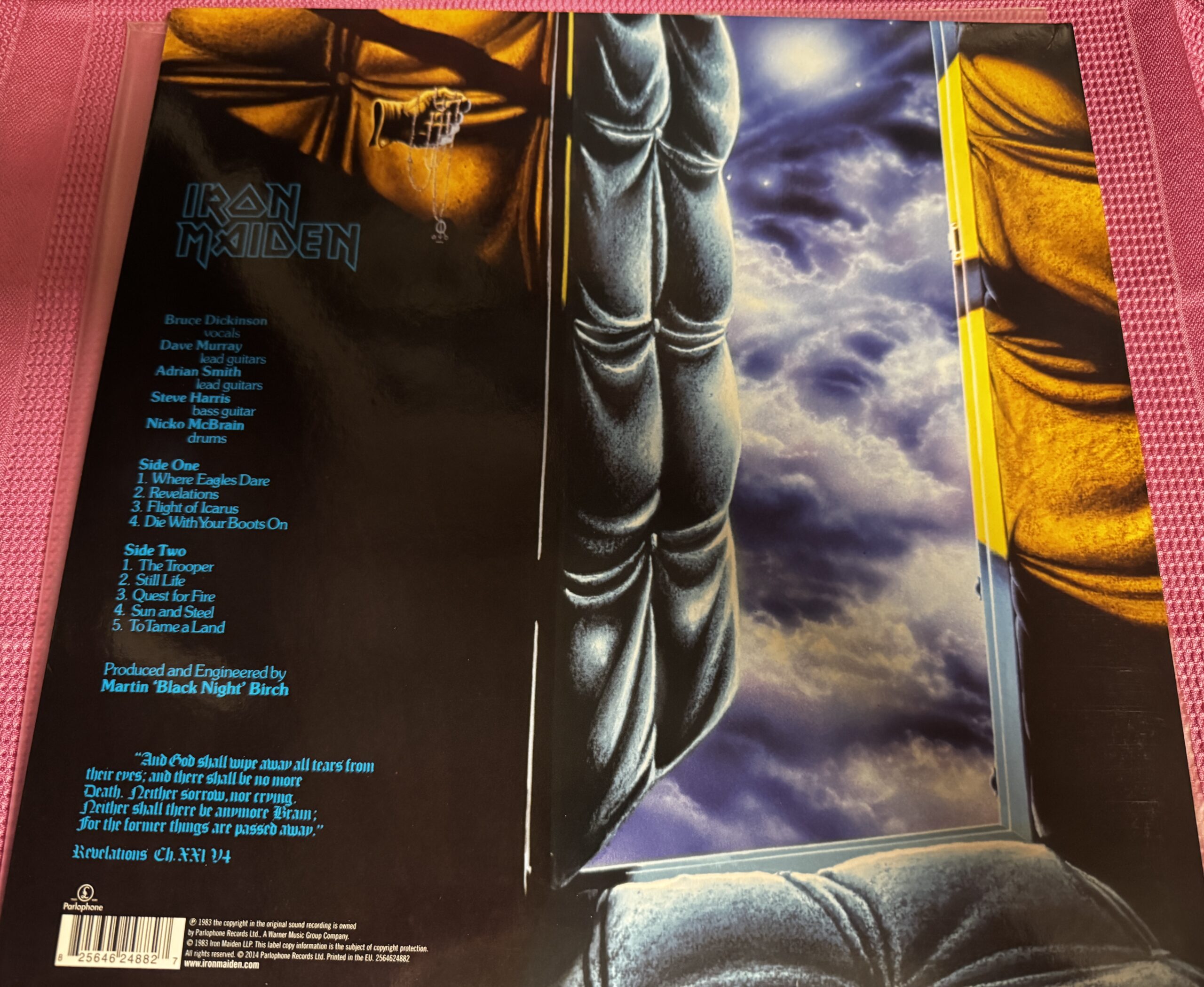 Iron Maiden Piece of Mind disco de vinilo - Imagen 2