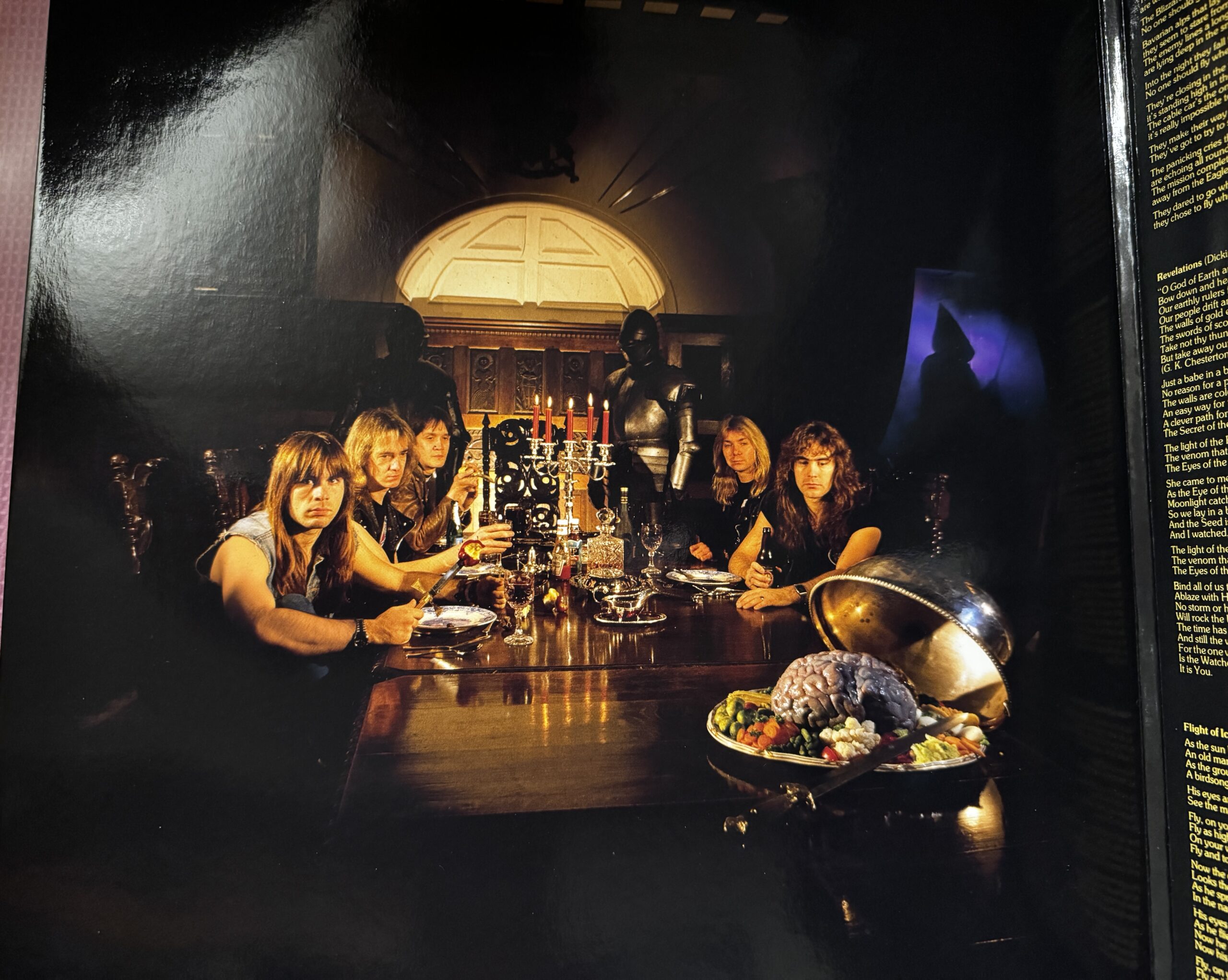 Iron Maiden Piece of Mind disco de vinilo - Imagen 4