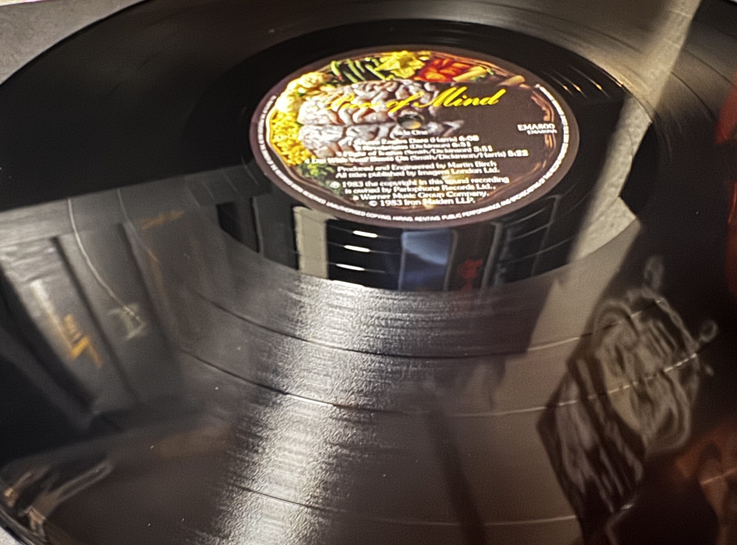 Iron Maiden Piece of Mind disco de vinilo - Imagen 6