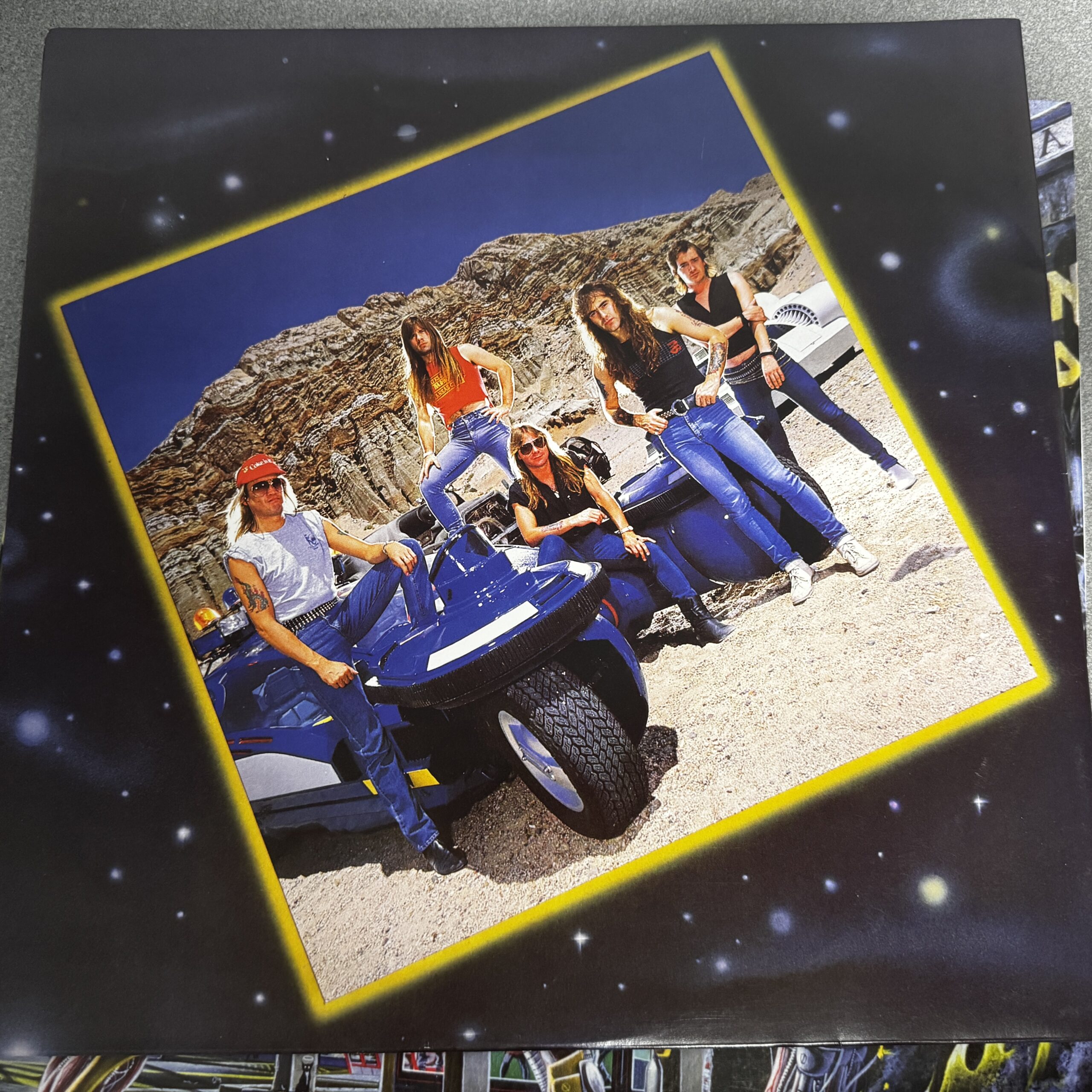 Iron Maiden Somewhere In Time disco de vinilo - Imagen 3