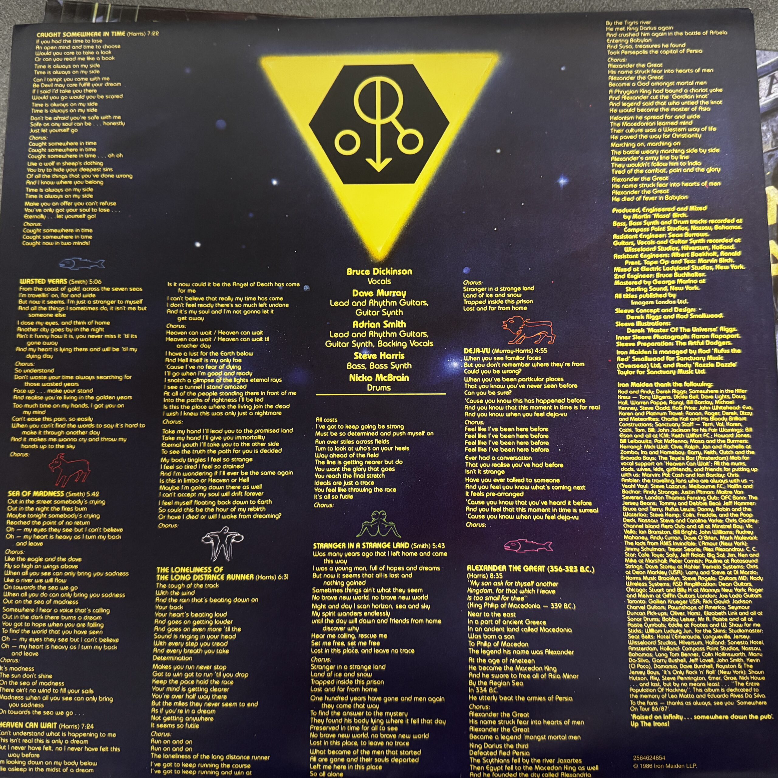 Iron Maiden Somewhere In Time disco de vinilo - Imagen 4
