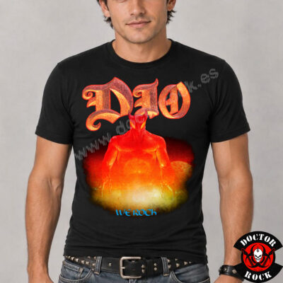 Camiseta Dio We Rock