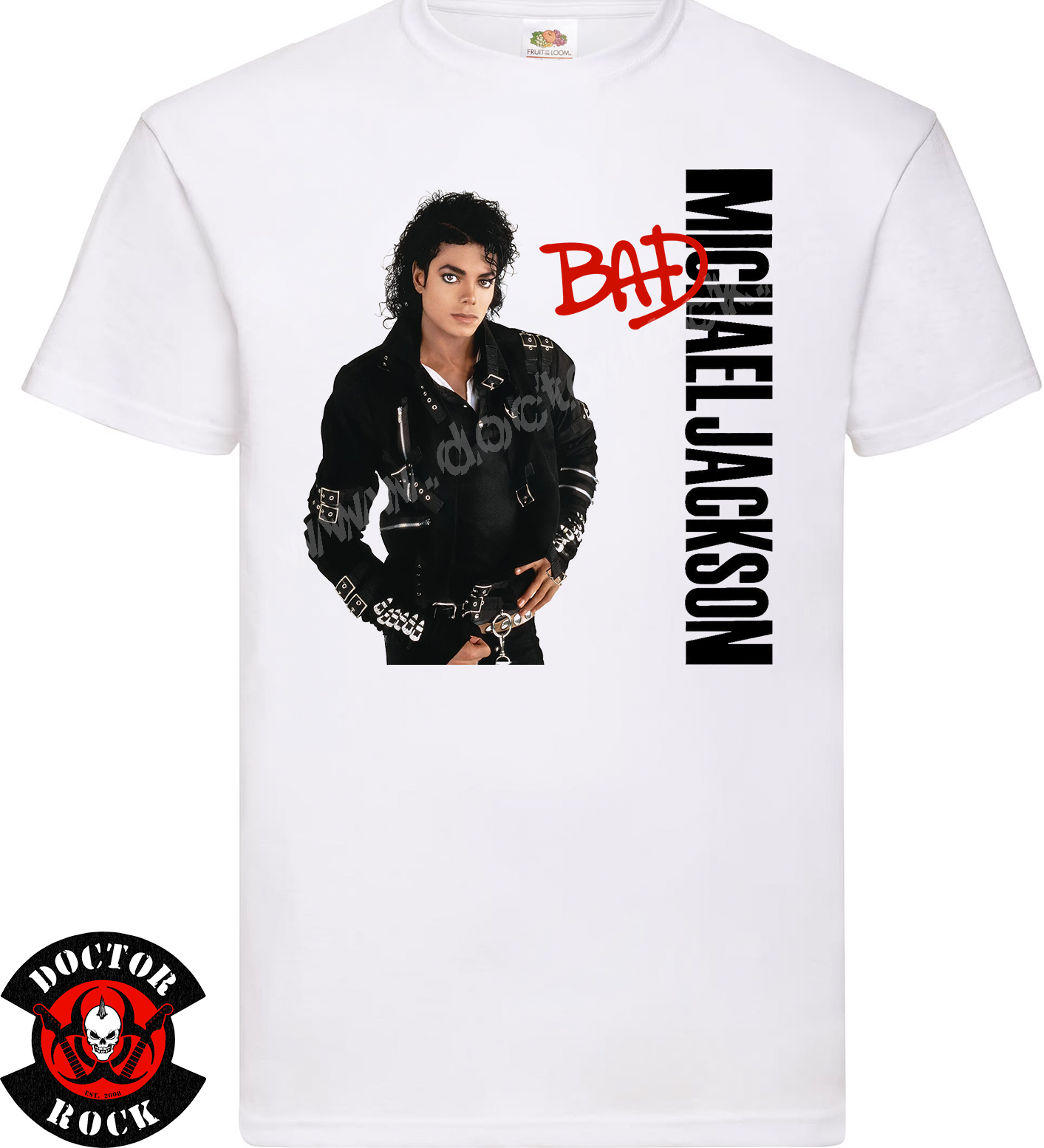 Camiseta Michael Jackson Bad - Imagen 2