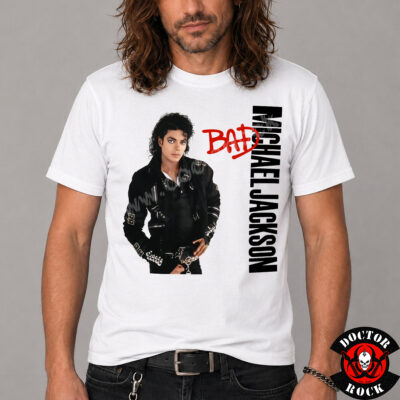 Camiseta Michael Jackson Bad