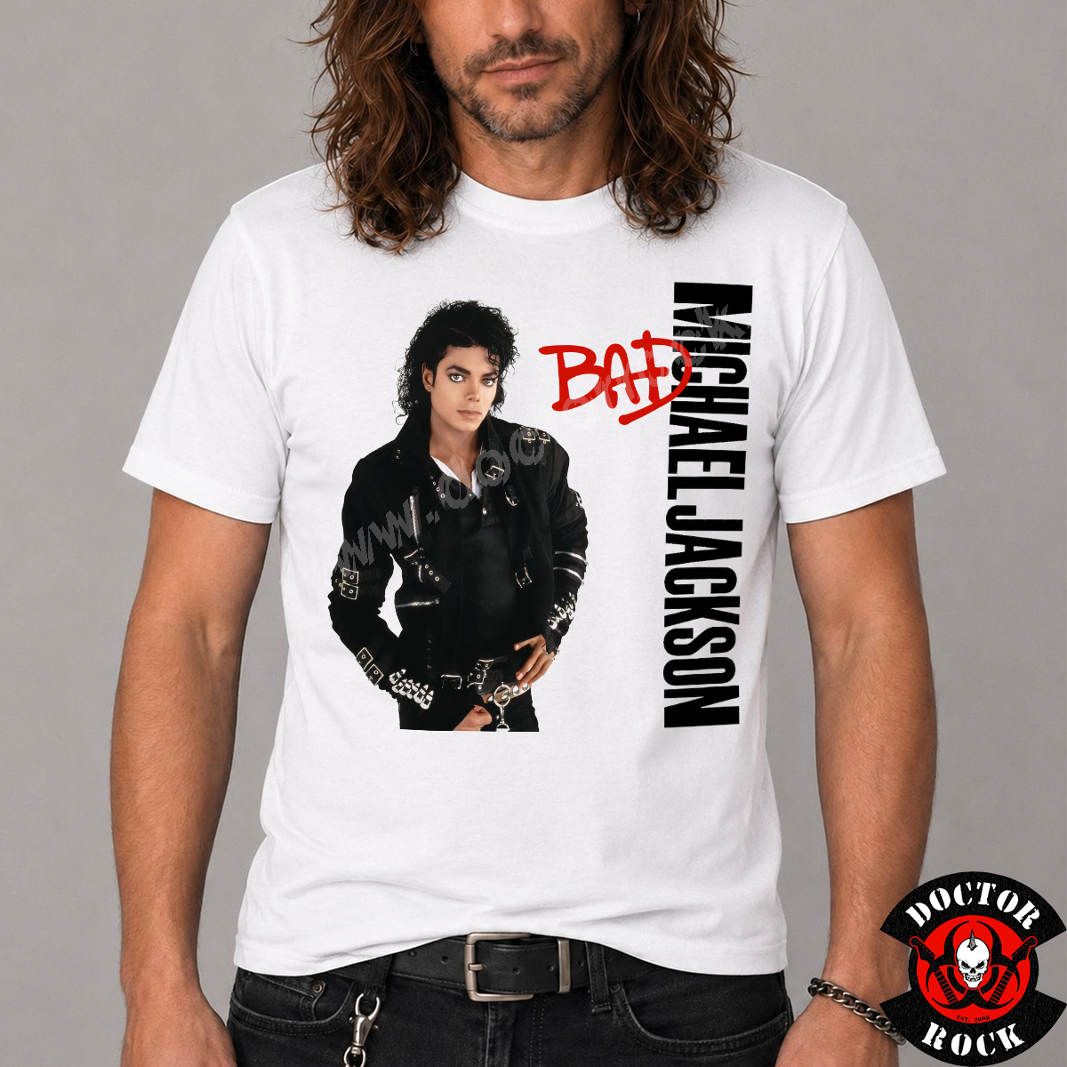 Camiseta Michael Jackson Bad